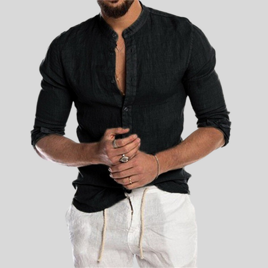 James | Long Sleeve Lightweight Casual Shirt
