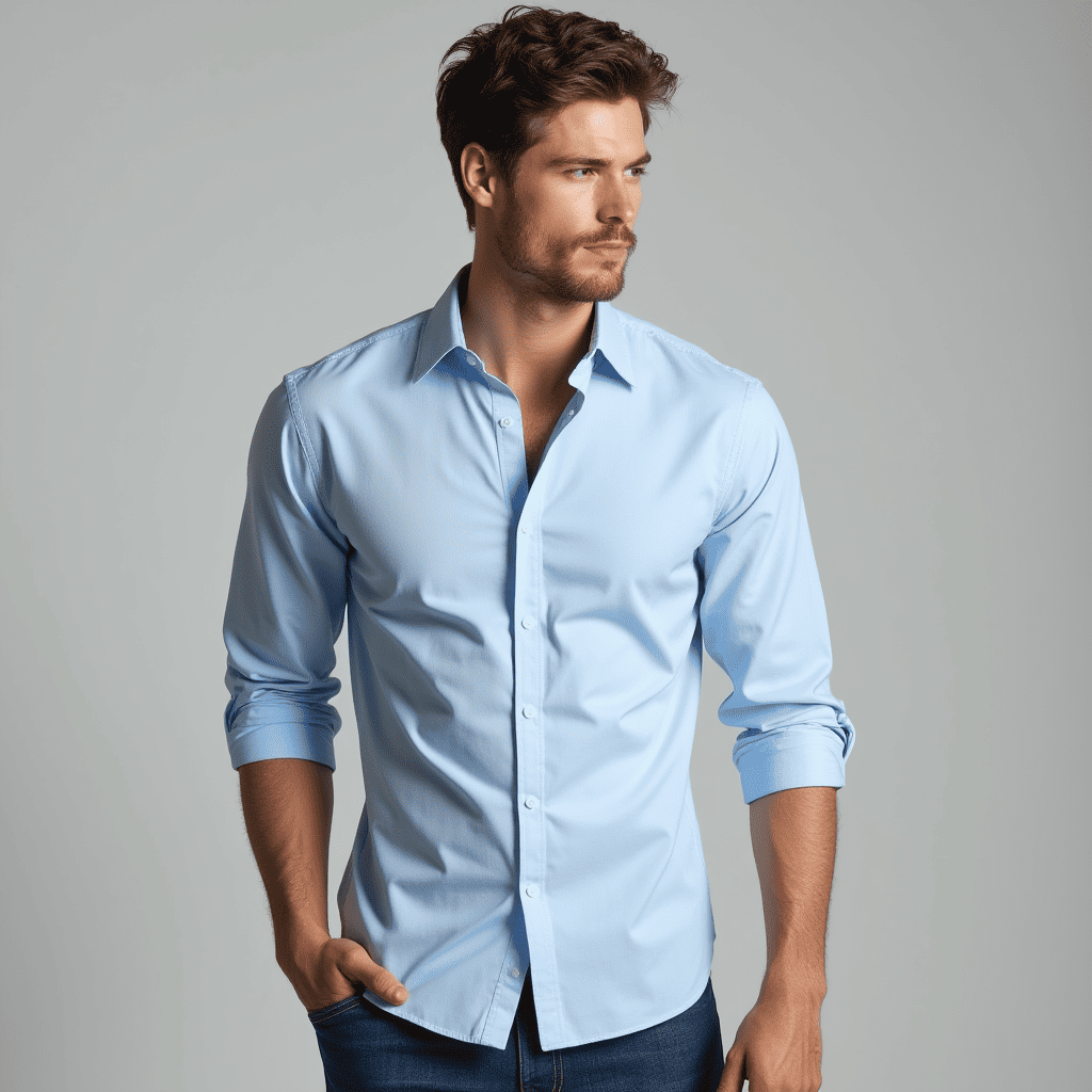 Jake | Men's Long Sleeve Button-Down Shirt